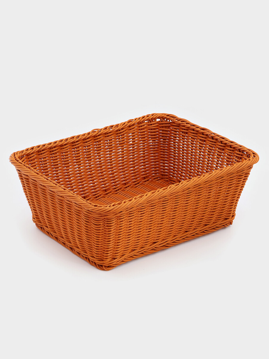 Корзина для продуктов доляна, 40×30×15 см, пластик, плетеная, коричневая, Коричневый
Корзина для продуктов доляна, 40×30×15 см, пластик, плетеная, коричневая, Коричневый