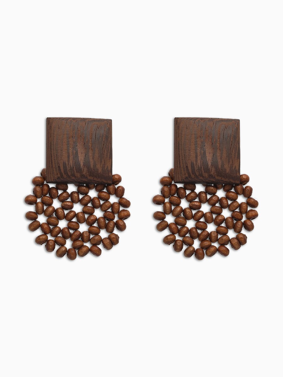 Серьги из дерева, Коричневый
Серьги из дерева, Коричневый