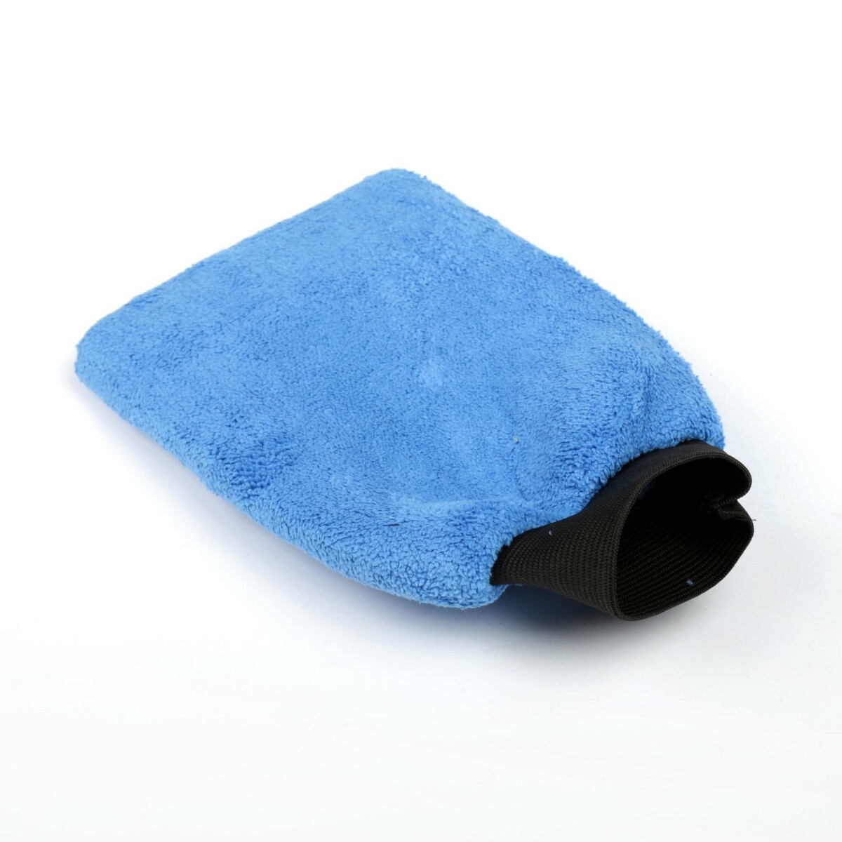 фото Варежка для уборки авто, 24×16 см, синяя no brand