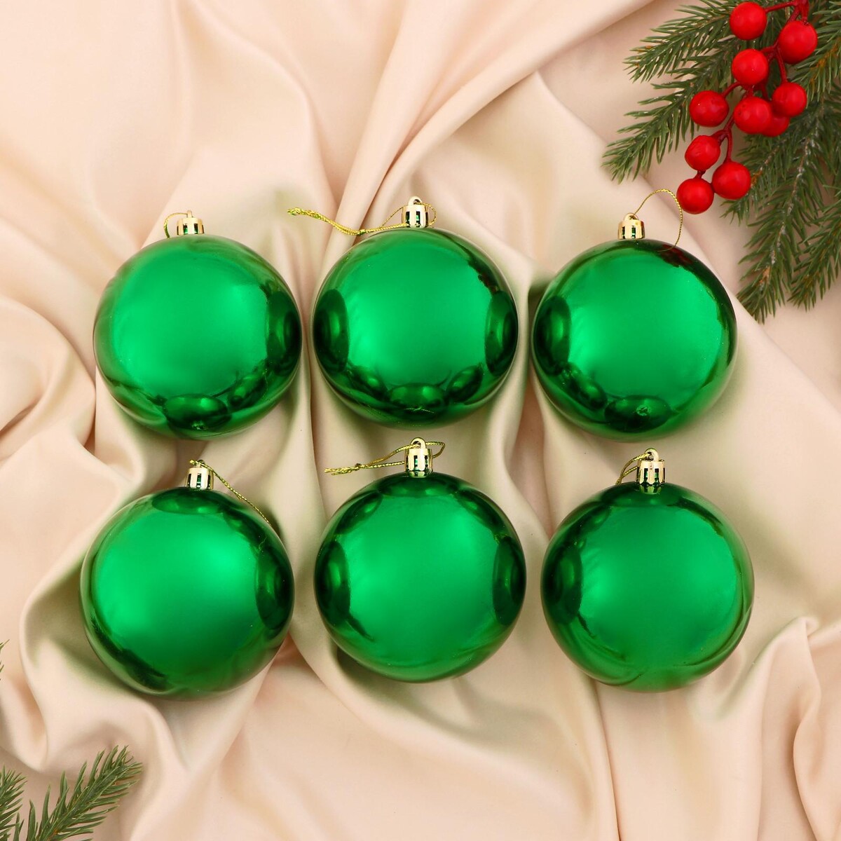 Ёлочные игрушки, Зеленый
Ёлочные игрушки, Зеленый
