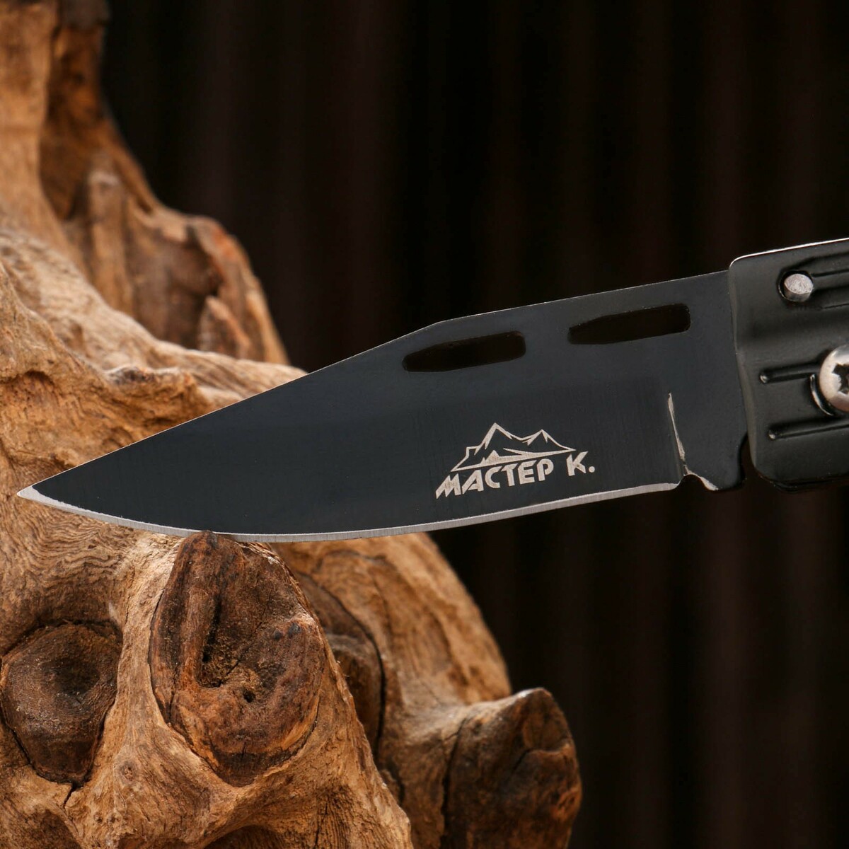 фото Нож складной полуавтоматический мастер к