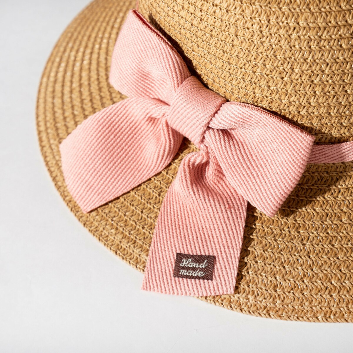 фото Комплект для девочки (шляпа р-р 52, сумочка) minaku цвет коричневый