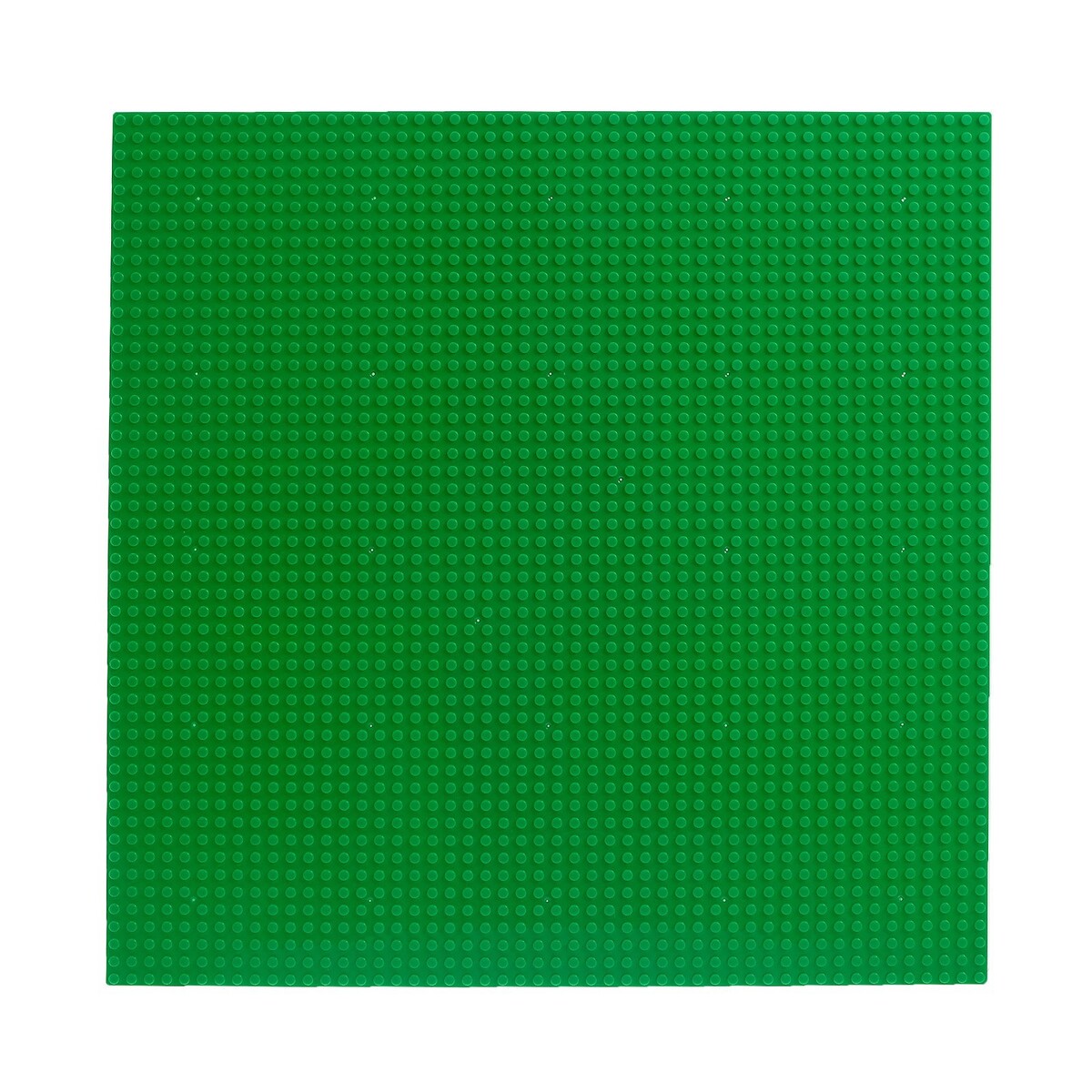 фото Пластина-основание для конструктора, 40 х 40 см, цвет зеленый no brand