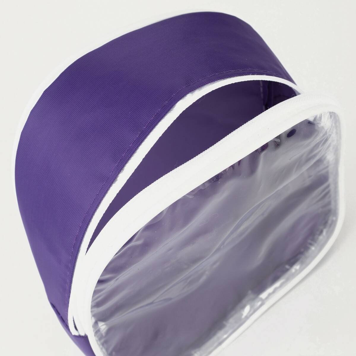 фото Косметичка на молнии, цвет фиолетовый no brand