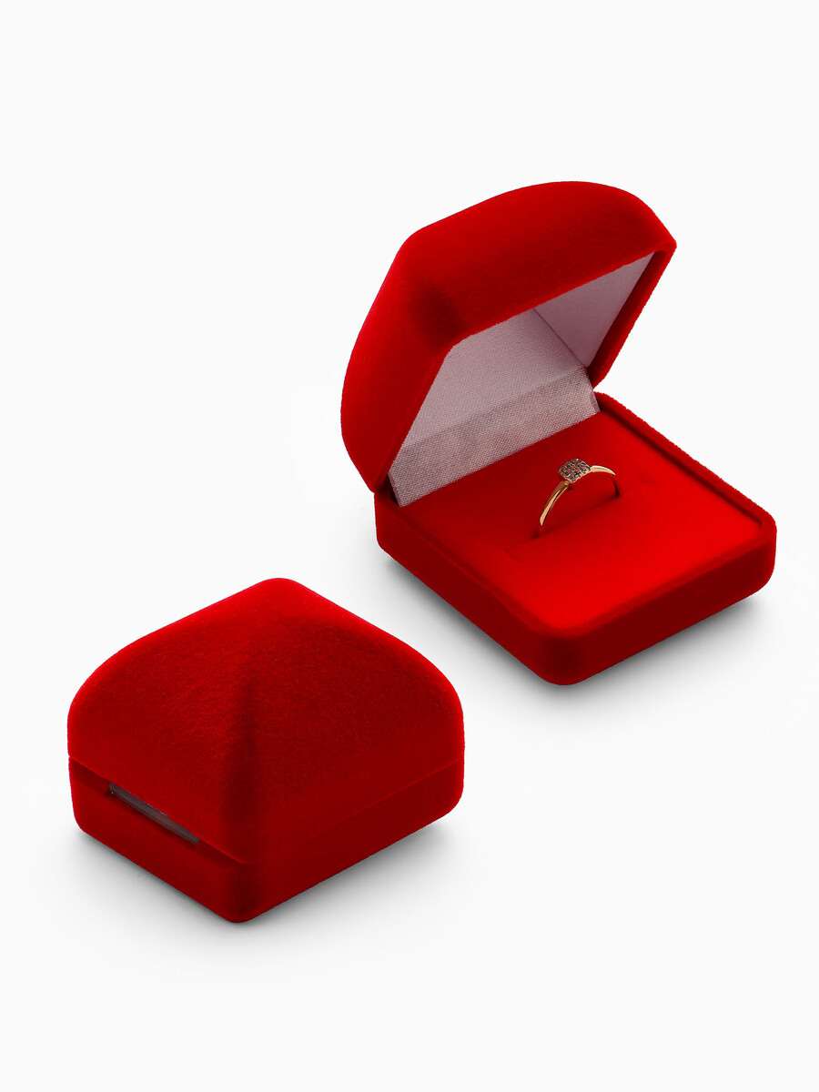 Футляр под серьги, кольцо, Красный
Футляр под серьги, кольцо, Красный