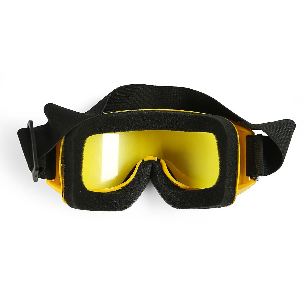 фото Очки-маска для езды на мототехнике, стекло двухслойное желтое, цвет желтый torso