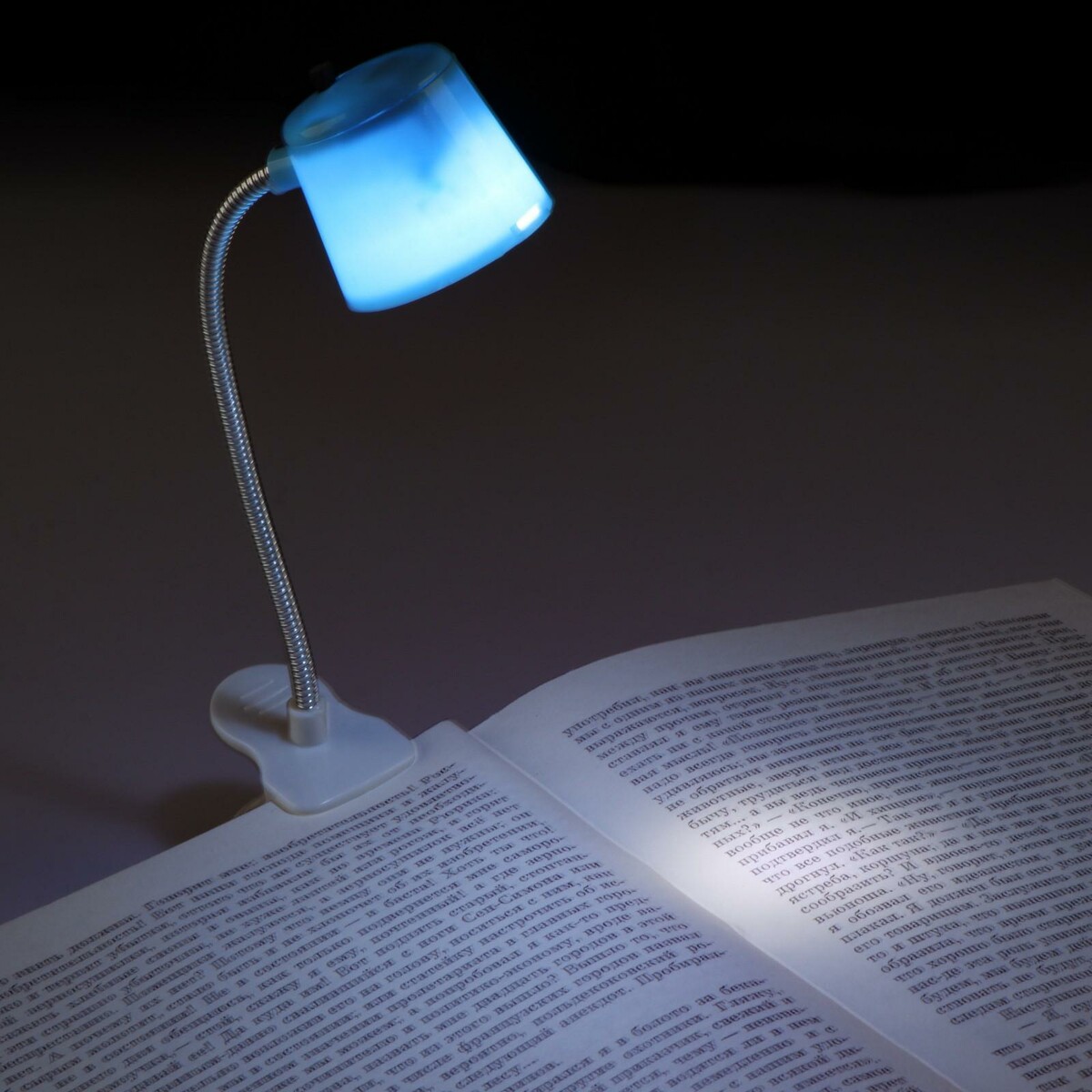 фото Фонарь-лампа для чтения, 20 х 4 см no brand