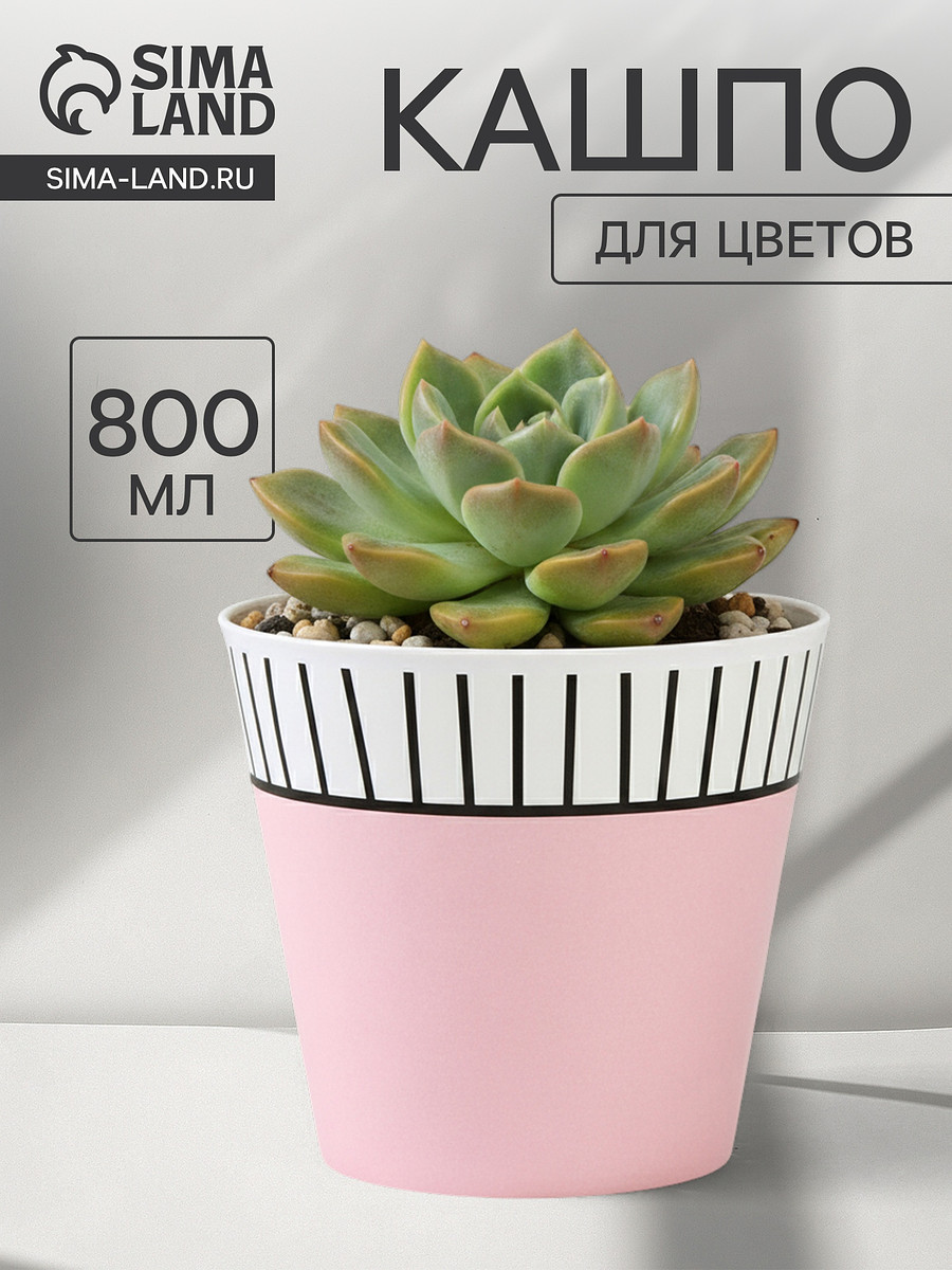 Кашпо для цветов, Розовый
Кашпо для цветов, Розовый