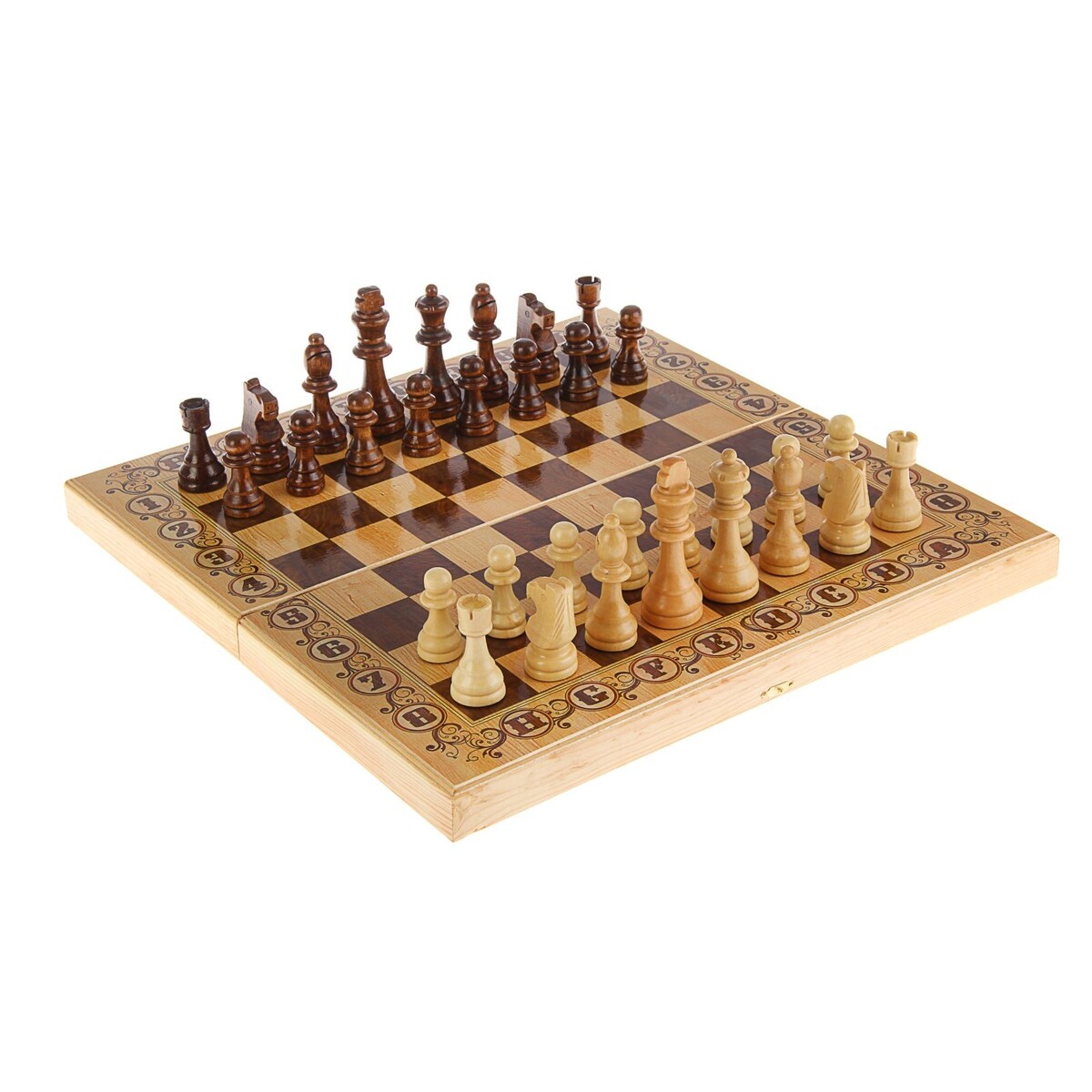 фото Шахматы турнирные деревянные 40 х 40 см take it easy