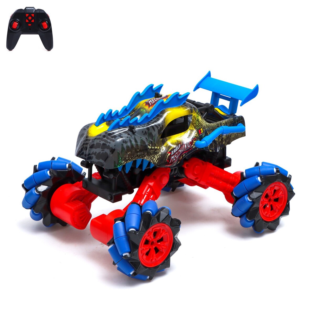 Джип радиоуправляемый dino, 4wd полный привод, движение во всех направлениях, работает от аккумулятора, цвет синий
Джип радиоуправляемый dino, 4wd полный привод, движение во всех направлениях, работает от аккумулятора, цвет синий