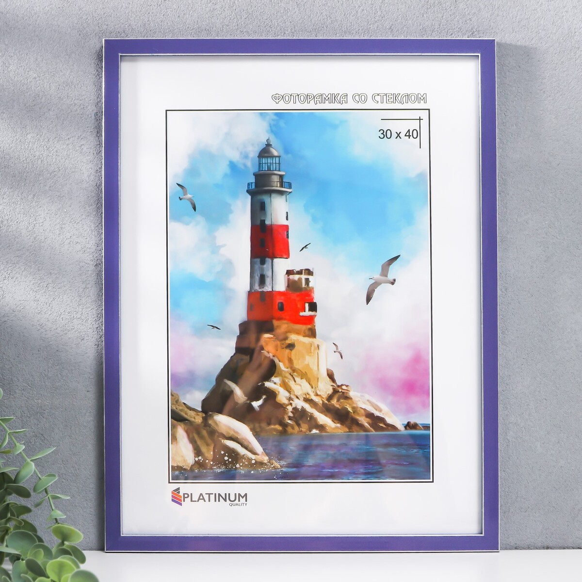 Фоторамка пластик, Фиолетовый
Фоторамка пластик, Фиолетовый