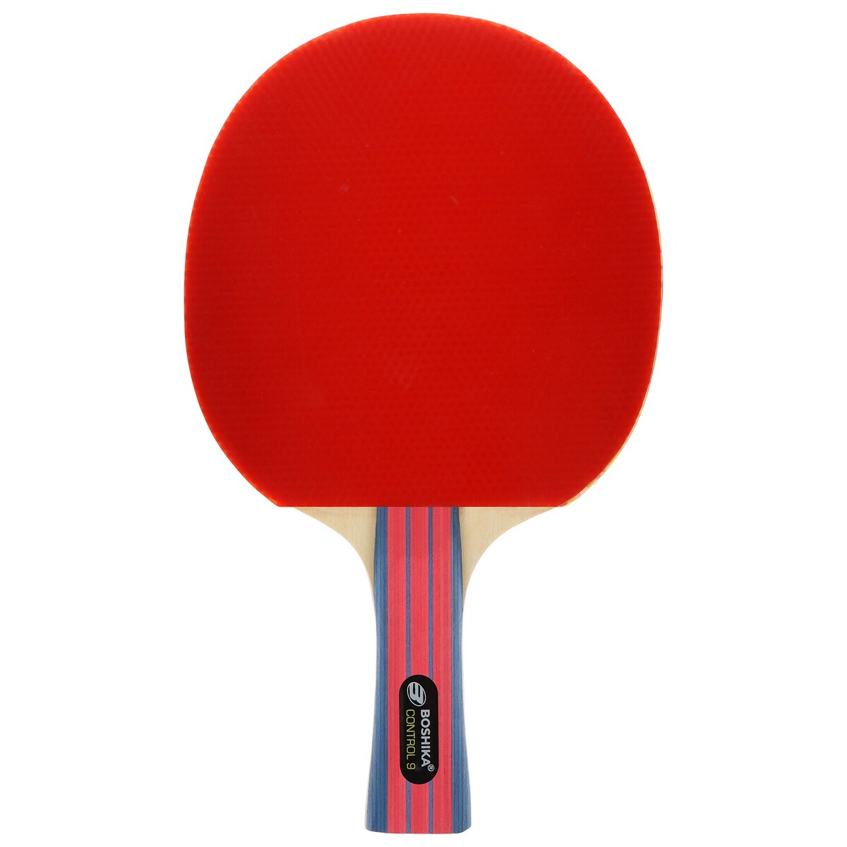 фото Набор для настольного тенниса boshika control 9: 2 ракетки, 3 мяча, губка 1.8 мм, коническая ручка