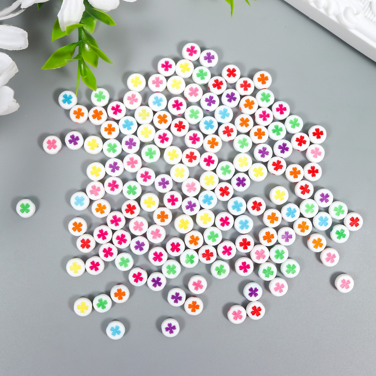 Бусины для творчества пластик, Микс;белый
Бусины для творчества пластик, Микс;белый