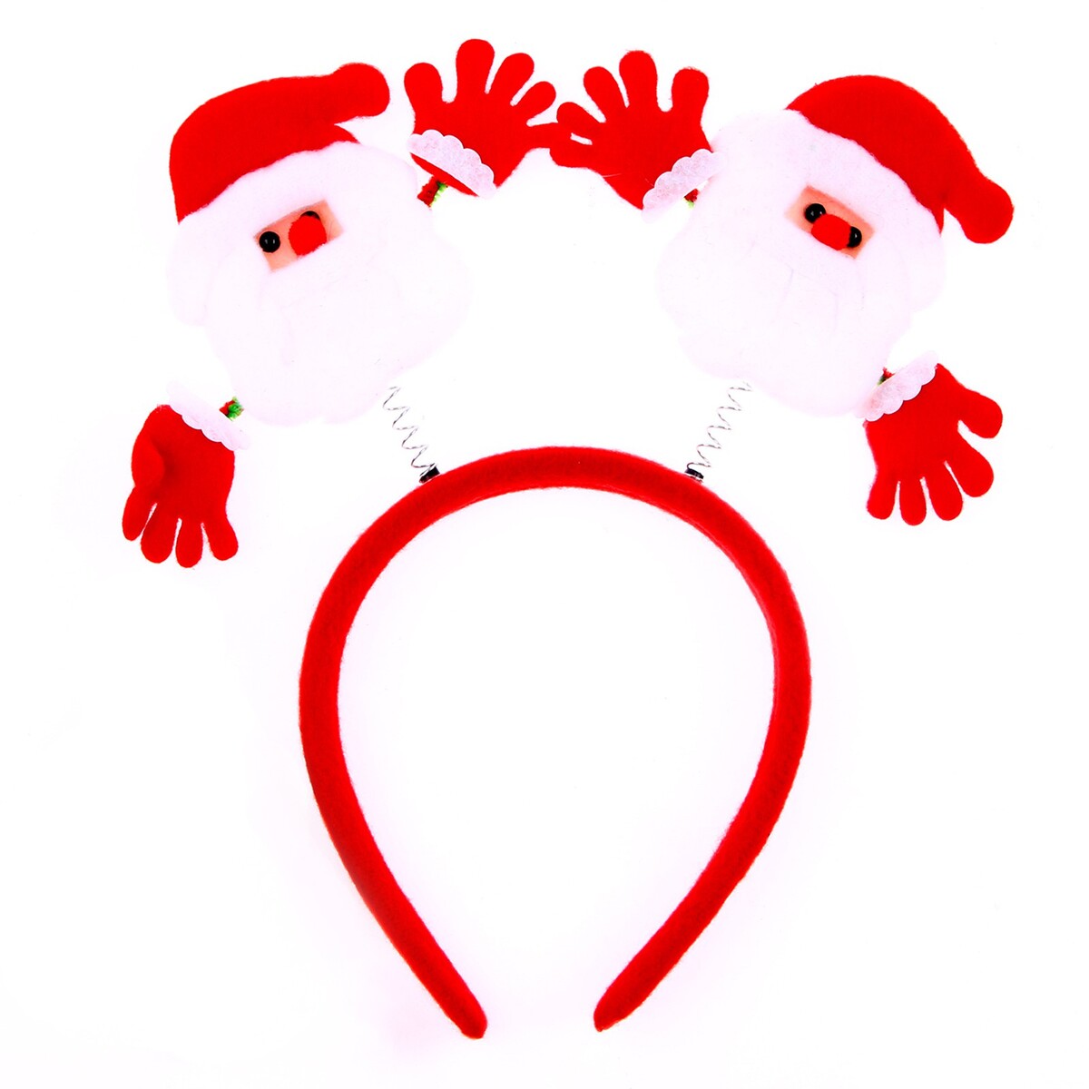 Ободок новогодний карнавальный, Красный;белый
Ободок новогодний карнавальный, Красный;белый