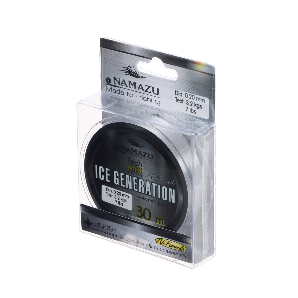 Леска namazu ice generation, l-30 м, d-0.20 мм, test-3.20 кг, прозрачная, Прозрачный
Леска namazu ice generation, l-30 м, d-0.20 мм, test-3.20 кг, прозрачная, Прозрачный