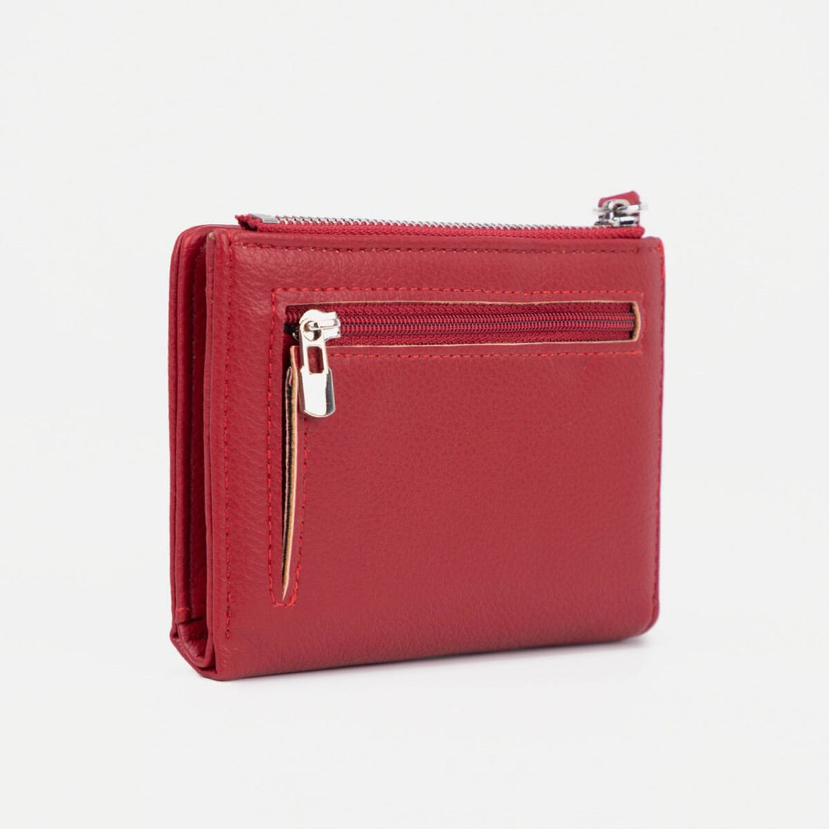 фото Кошелек на магните, цвет бордовый no brand