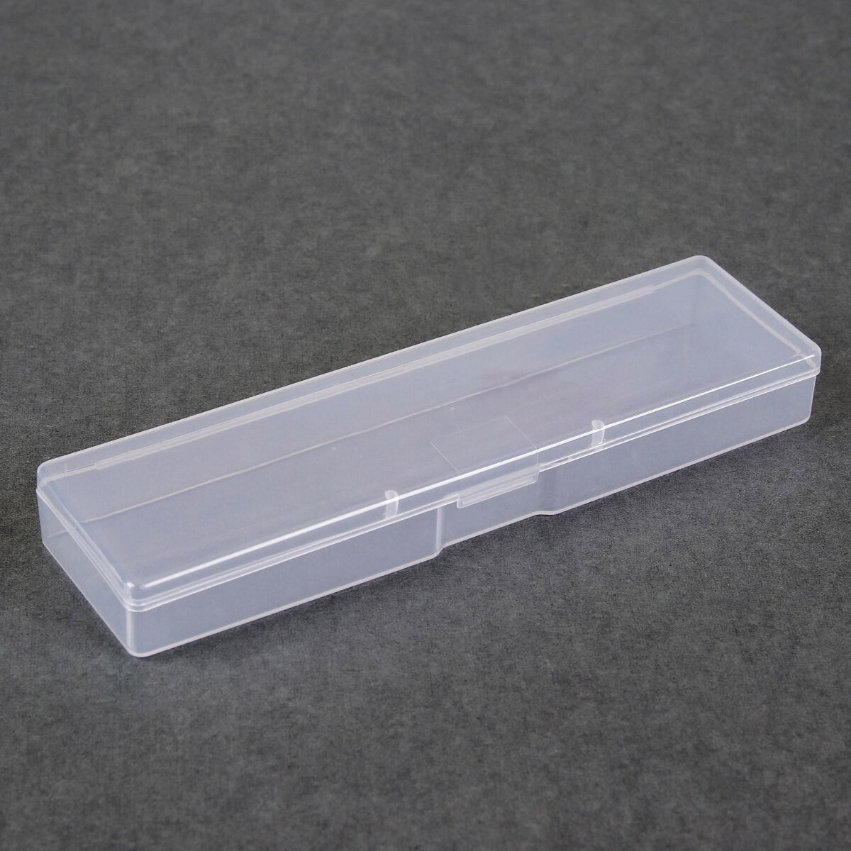 фото Органайзер для хранения, с крышкой, 16,5 × 4,5 × 2,2 см, цвет прозрачный queen fair