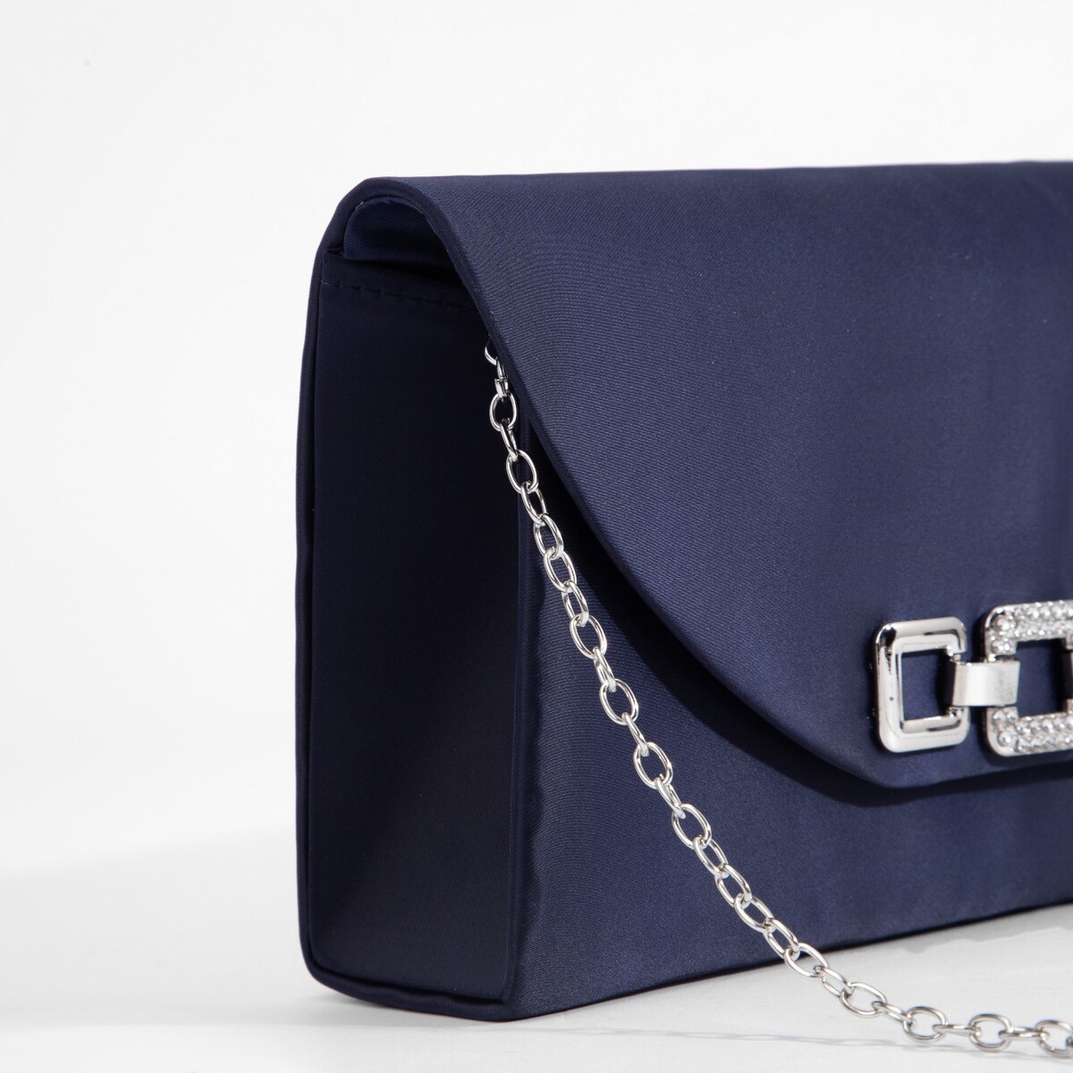 фото Сумка-клатч на магните, цвет синий no brand