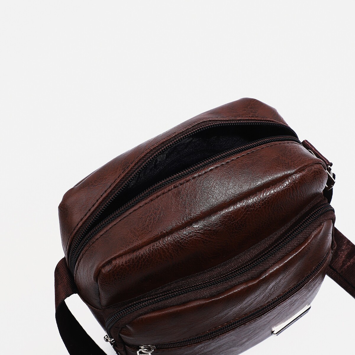 фото Сумка мужская, цвет коричневый no brand