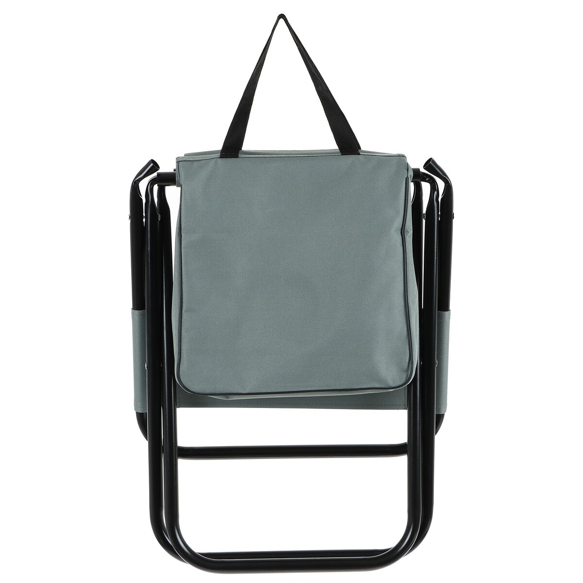 фото Стул туристический maclay, с сумкой, р. 24х26х60 см, до 60 кг, цвет серый