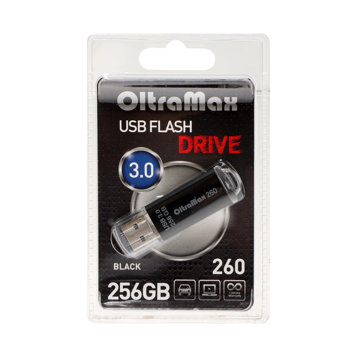 Флешка oltramax 260, 256 гб, usb3.0, чт до 70 мб/с, зап до 20 мб/с, чёрная, Черный
Флешка oltramax 260, 256 гб, usb3.0, чт до 70 мб/с, зап до 20 мб/с, чёрная, Черный