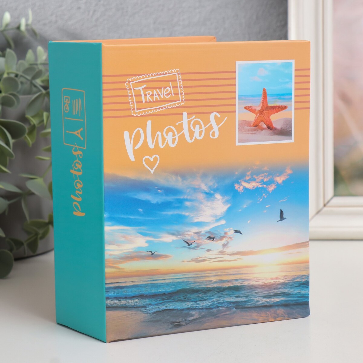 Фотоальбом на 100 фото 10х15 см, пластик. листы, Разноцветный 
Фотоальбом на 100 фото 10х15 см, пластик. листы, Разноцветный