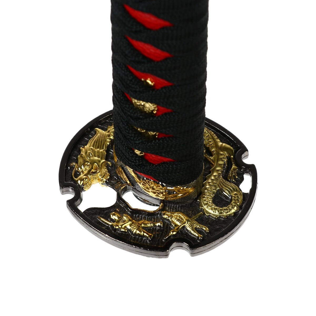 фото Рукоятка кпп, самурайский меч, универсальная, 26 см no brand