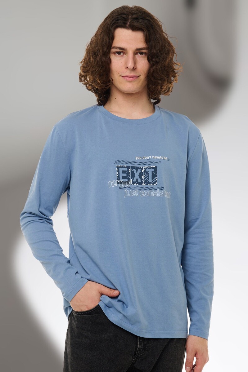 Лонгслив, Голубой
Лонгслив, Голубой