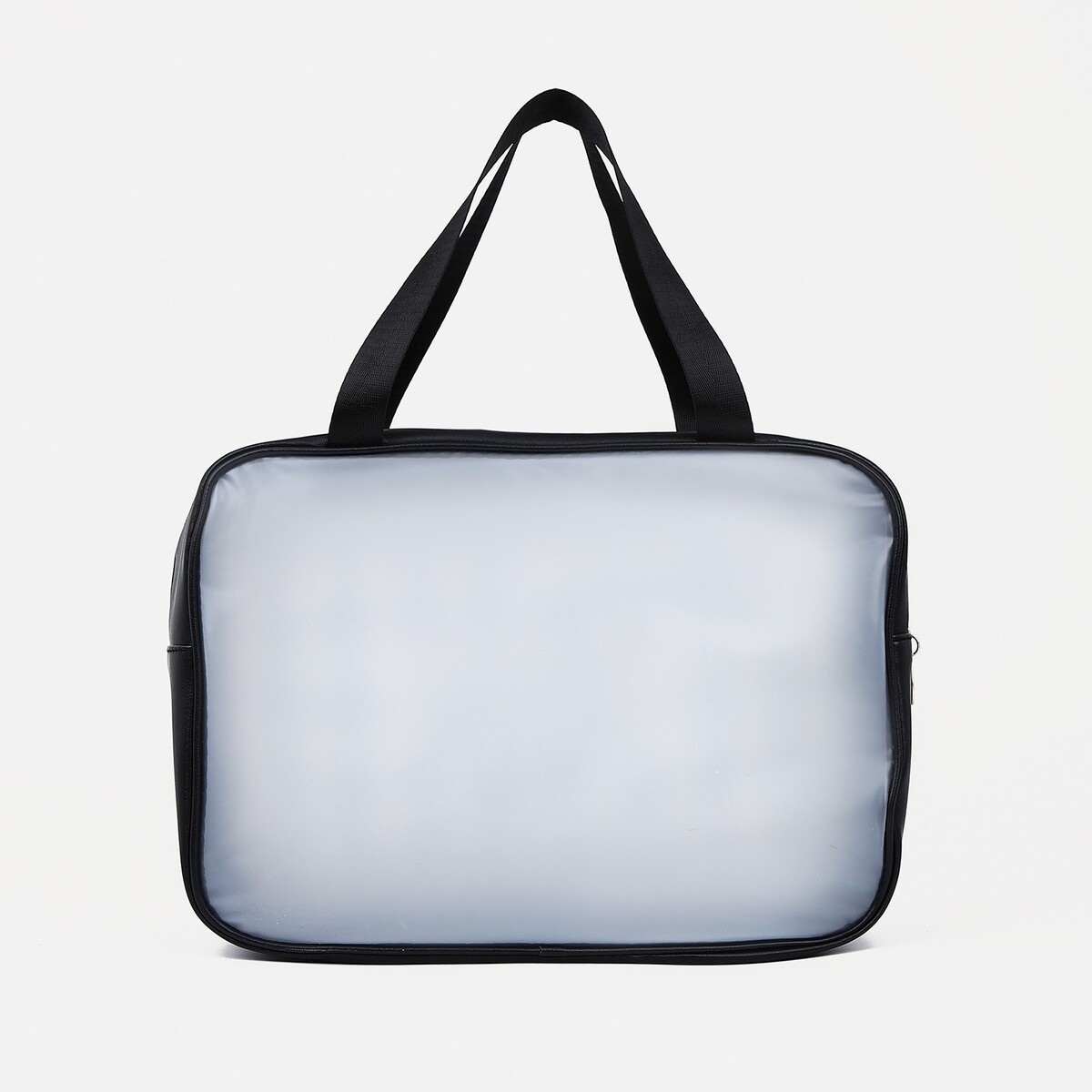 фото Косметичка на молнии, цвет черный no brand