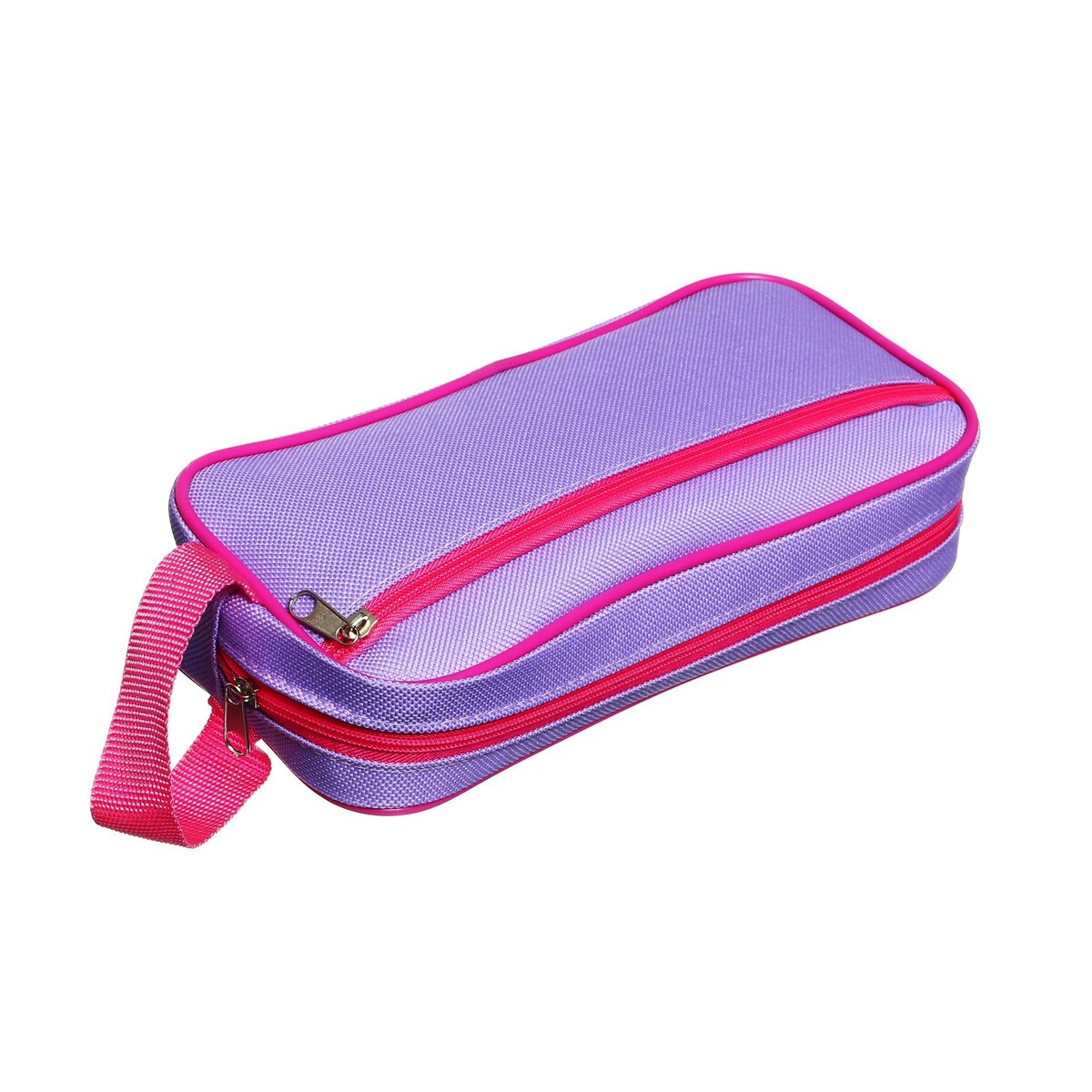 фото Пенал мягкий 2 отделения, 100 х 200 х 70 мм, объемный, calligrata