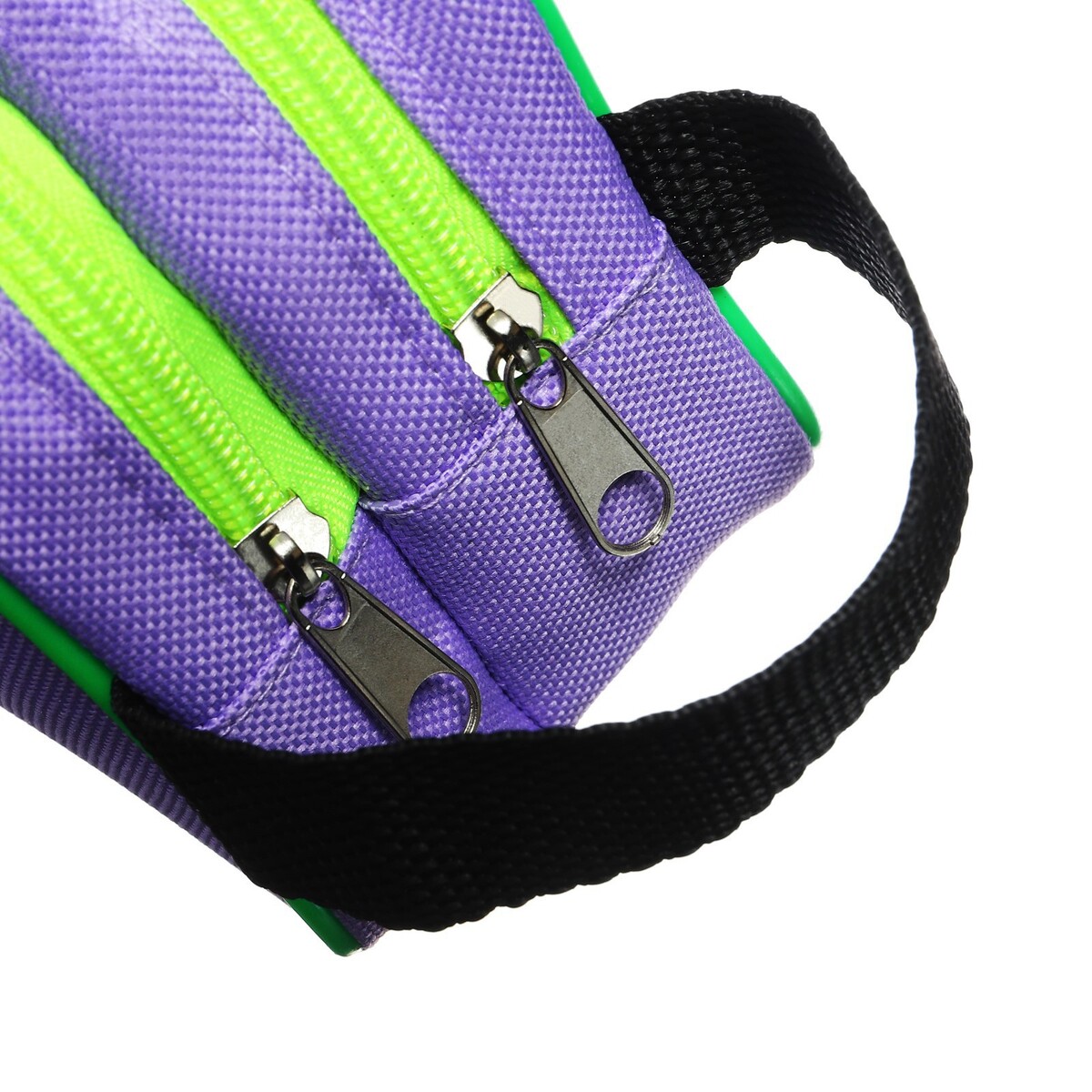 фото Пенал мягкий 2 отделения, 100 х 220 х 70 мм, объемный, calligrata