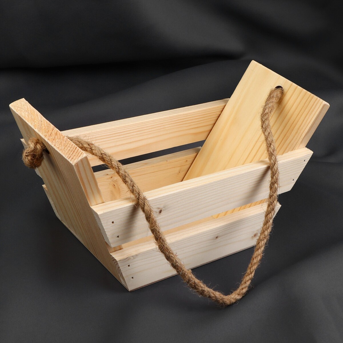 фото Ящик для рукоделия, деревянный, 27 × 11 × 13 см no brand