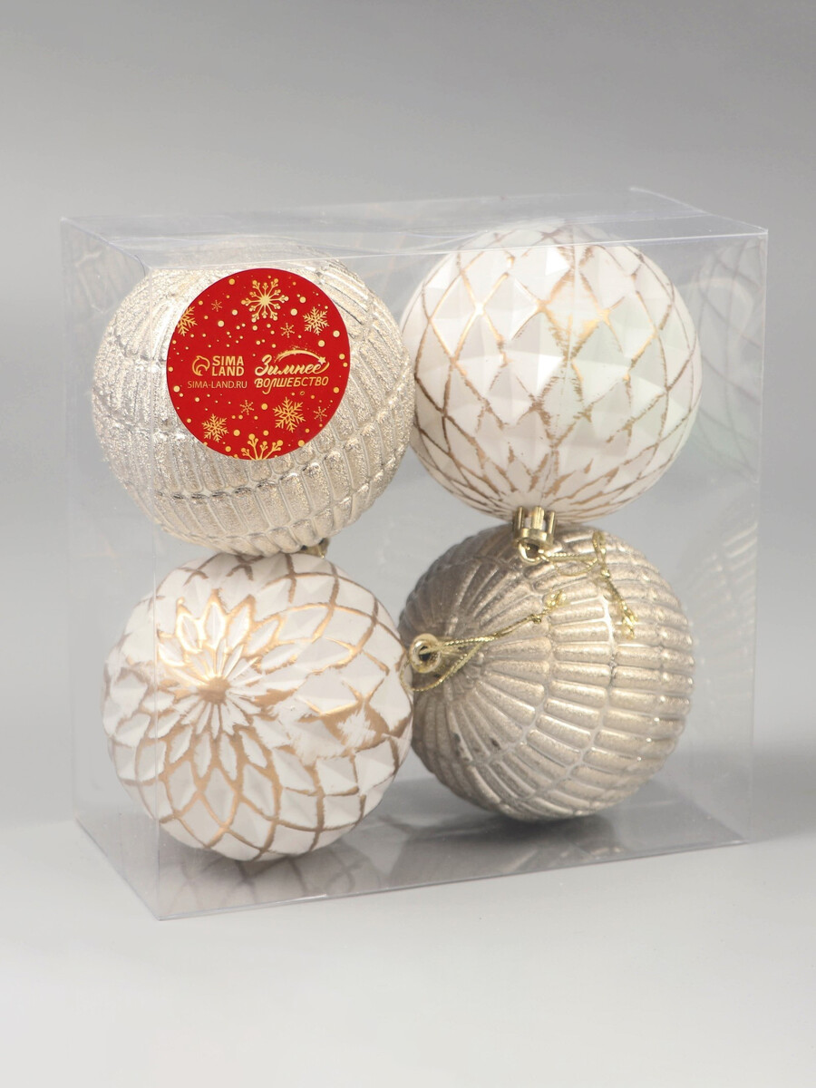 Ёлочные игрушки, Серебристый;белый;золотистый
Ёлочные игрушки, Серебристый;белый;золотистый