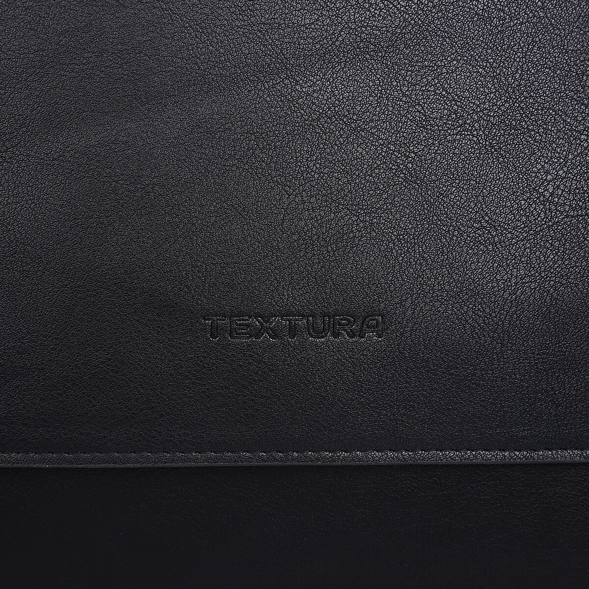 фото Сумка мужская textura через плечо, цвет черный