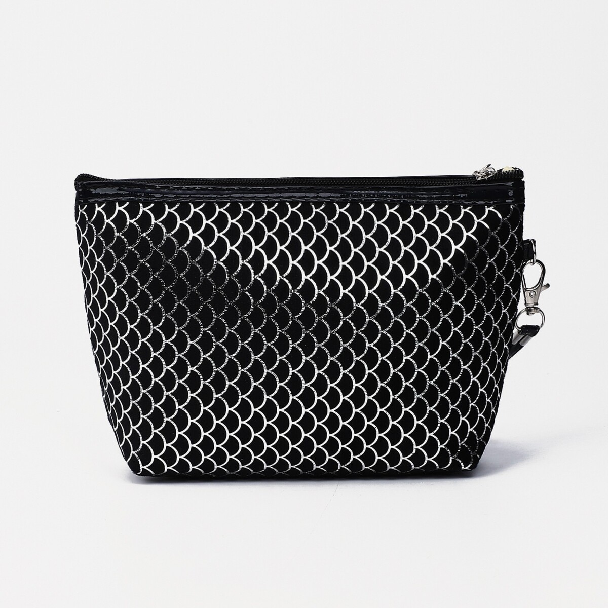 фото Косметичка на молнии, цвет черный no brand