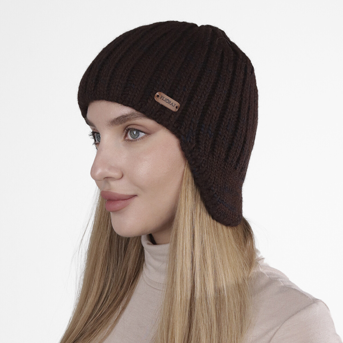 Шапка ушанка, Коричневый 
Шапка ушанка, Коричневый