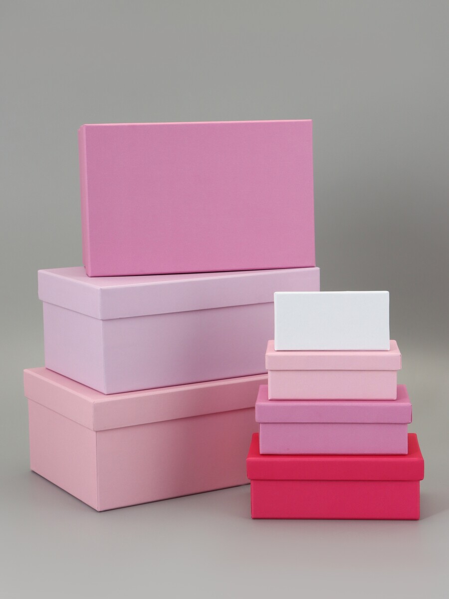 Набор подарочных коробок 10 в 1, Разноцветный
Набор подарочных коробок 10 в 1, Разноцветный