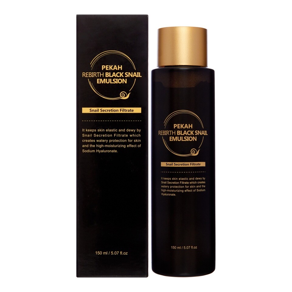 Эмульсия с муцином черной улитки 150мл 
Эмульсия с муцином черной улитки 150мл