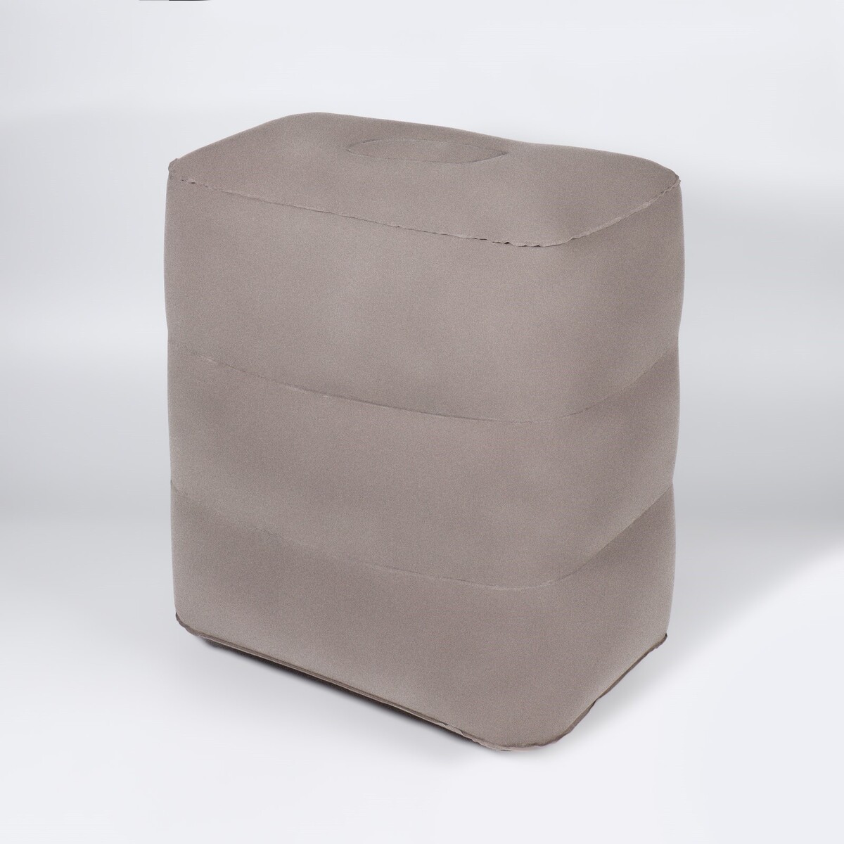 фото Подушка надувная, 46 × 33 × 45 см, в чехле, цвет серый onlitop