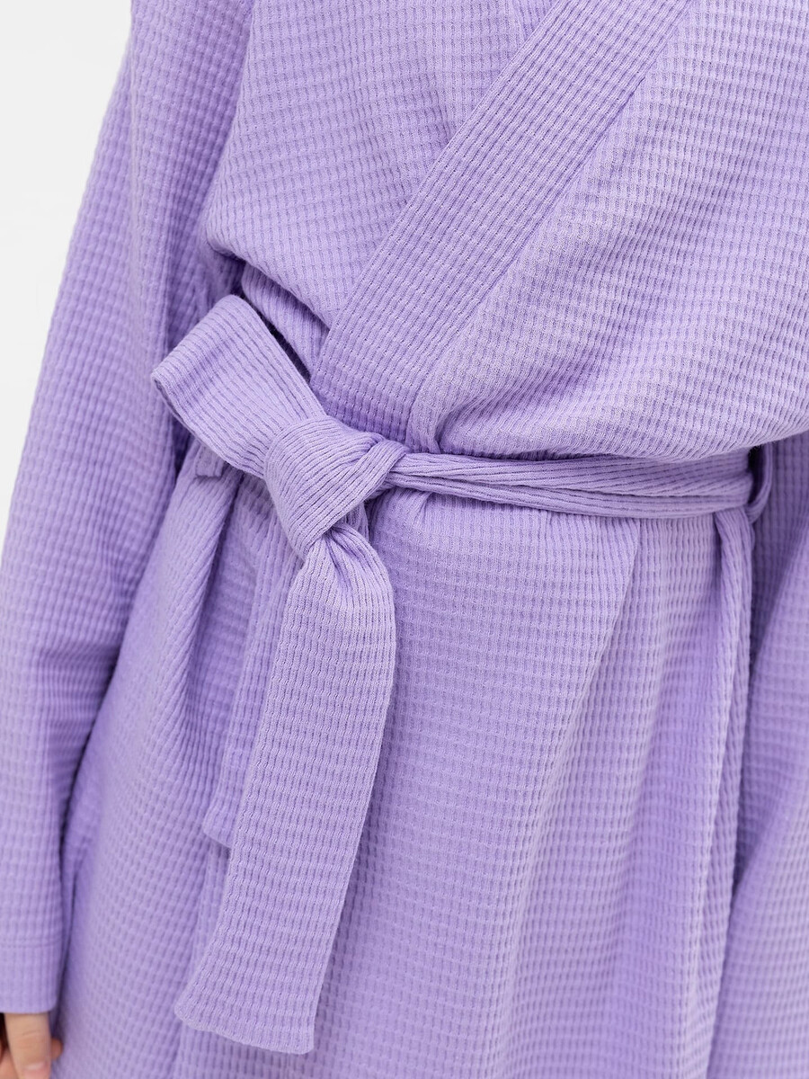 фото Вафельный халат для девочек mark formelle