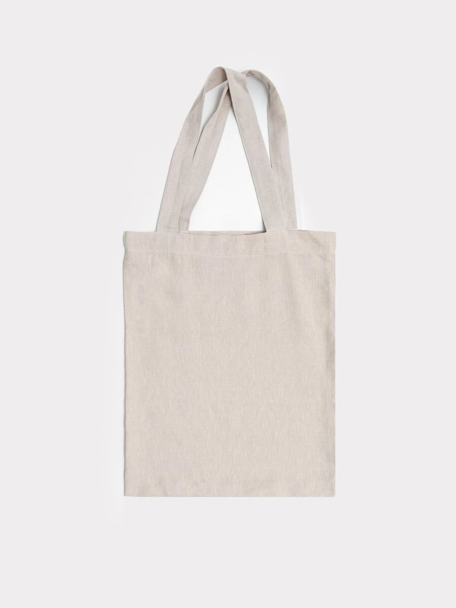 фото Однотонная текстильная сумка-шопер в оттенке mark formelle