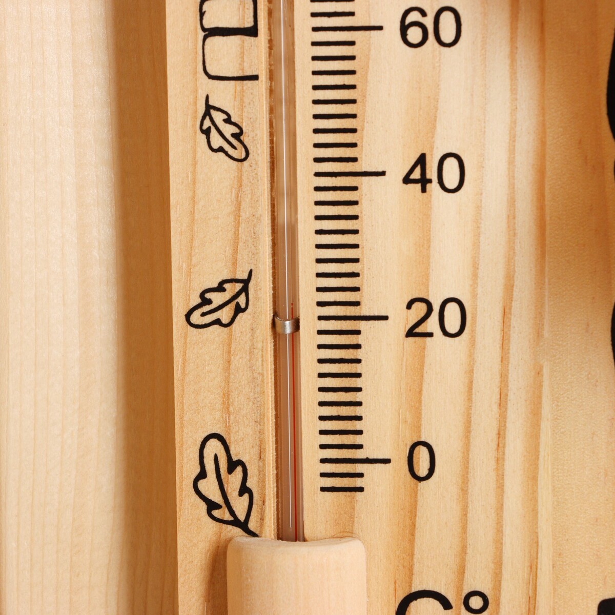 фото Термометр для бани с песочными часами добропаровъ