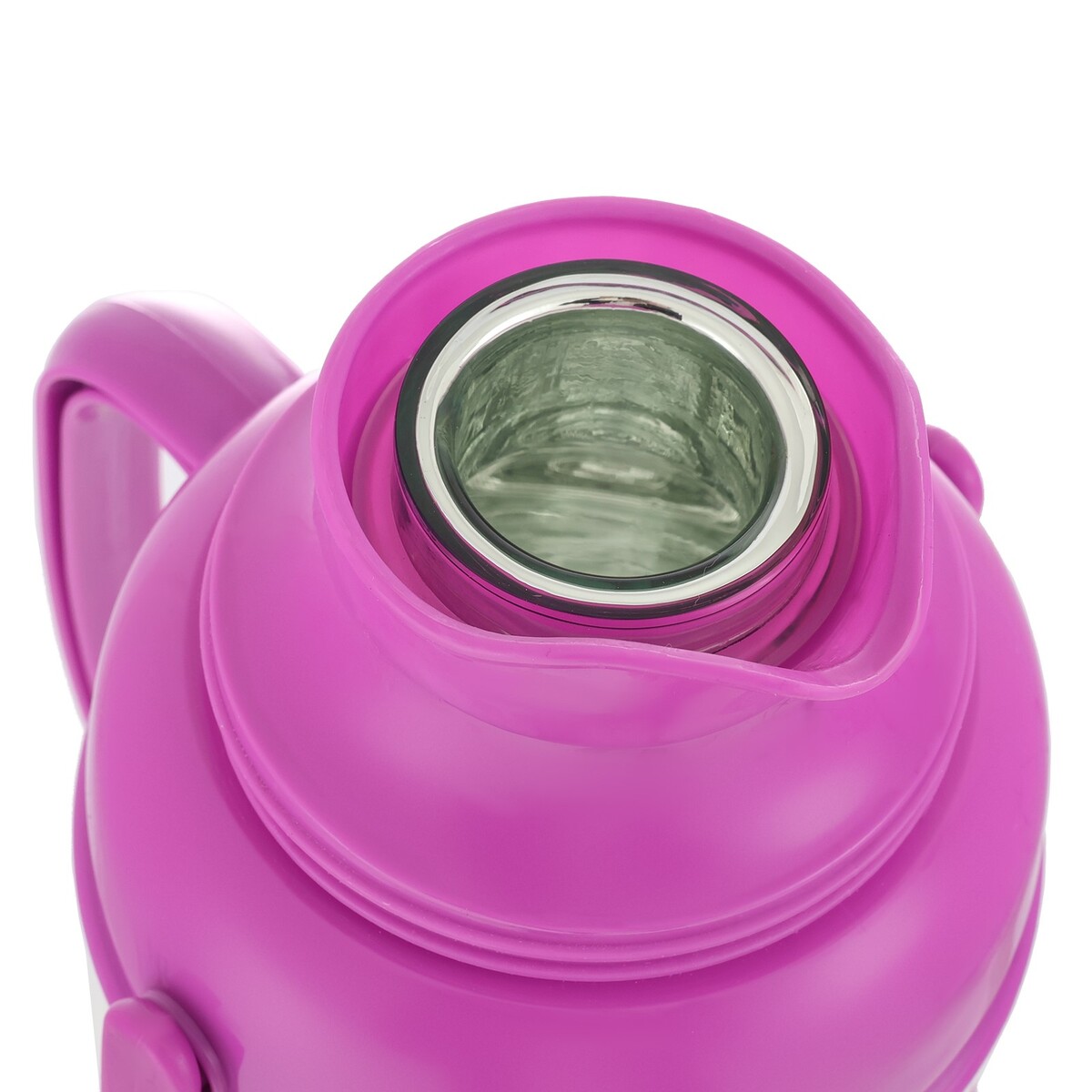 фото Термос 2 л, со стеклянной колбой 18 х 39 см, фиолетовый take it easy