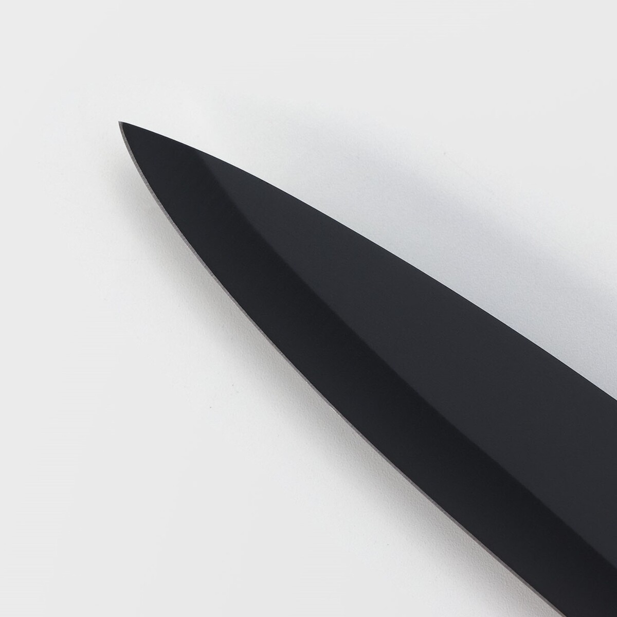 фото Нож кухонный для овощей magistro dark wood, длина лезвия 10,2 см, цвет черный