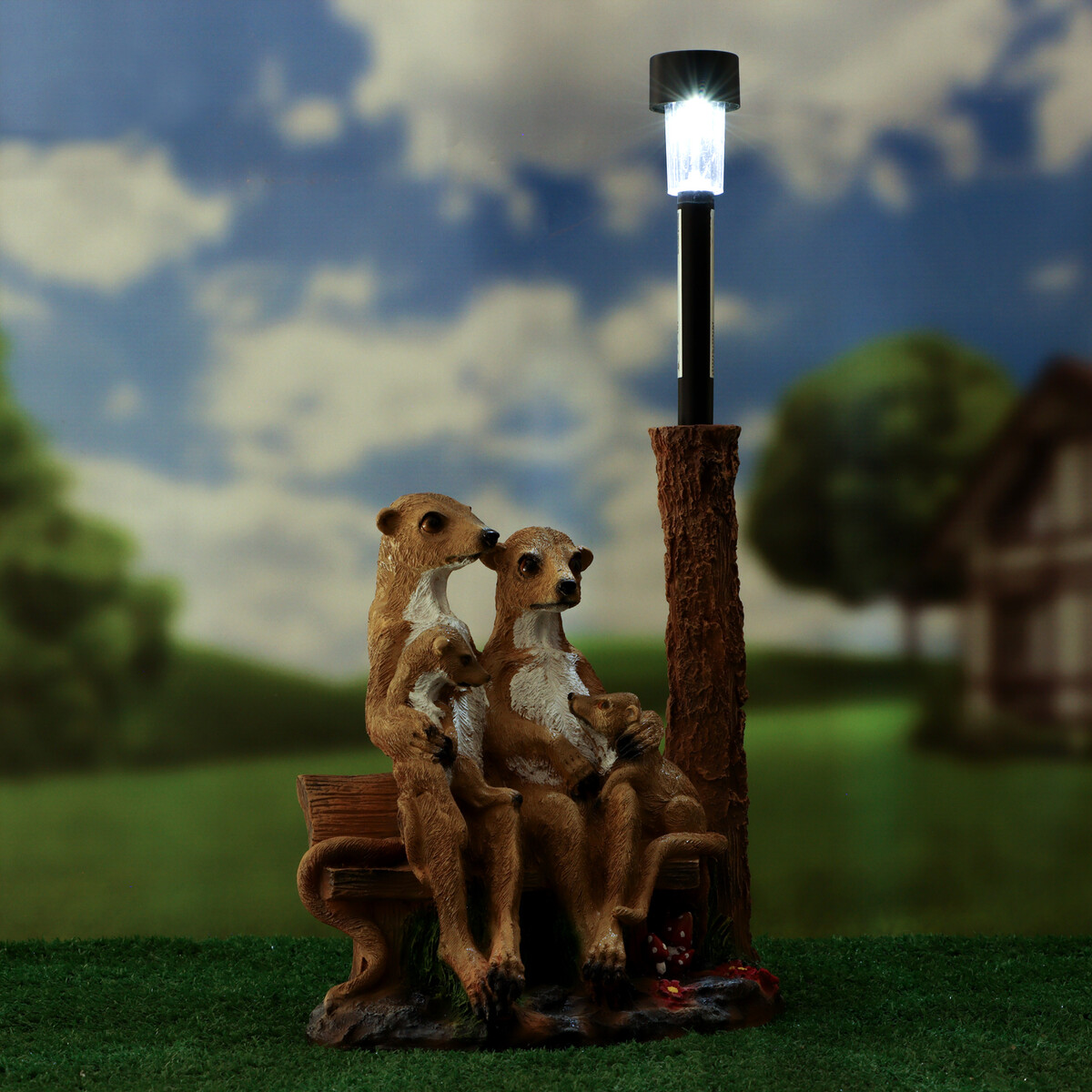 фото Садовый фонарь хорошие сувениры