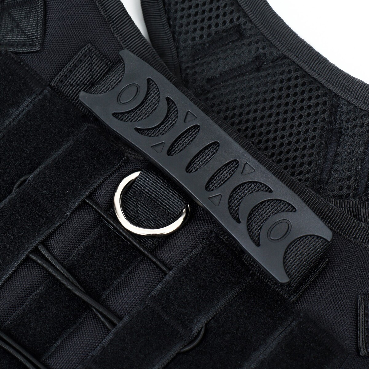 фото Жилет разгрузочный для собак (вес 20-40 кг), размер s (дс 27, ог 52-70, ош 46-56 см), черный 99114 пижон