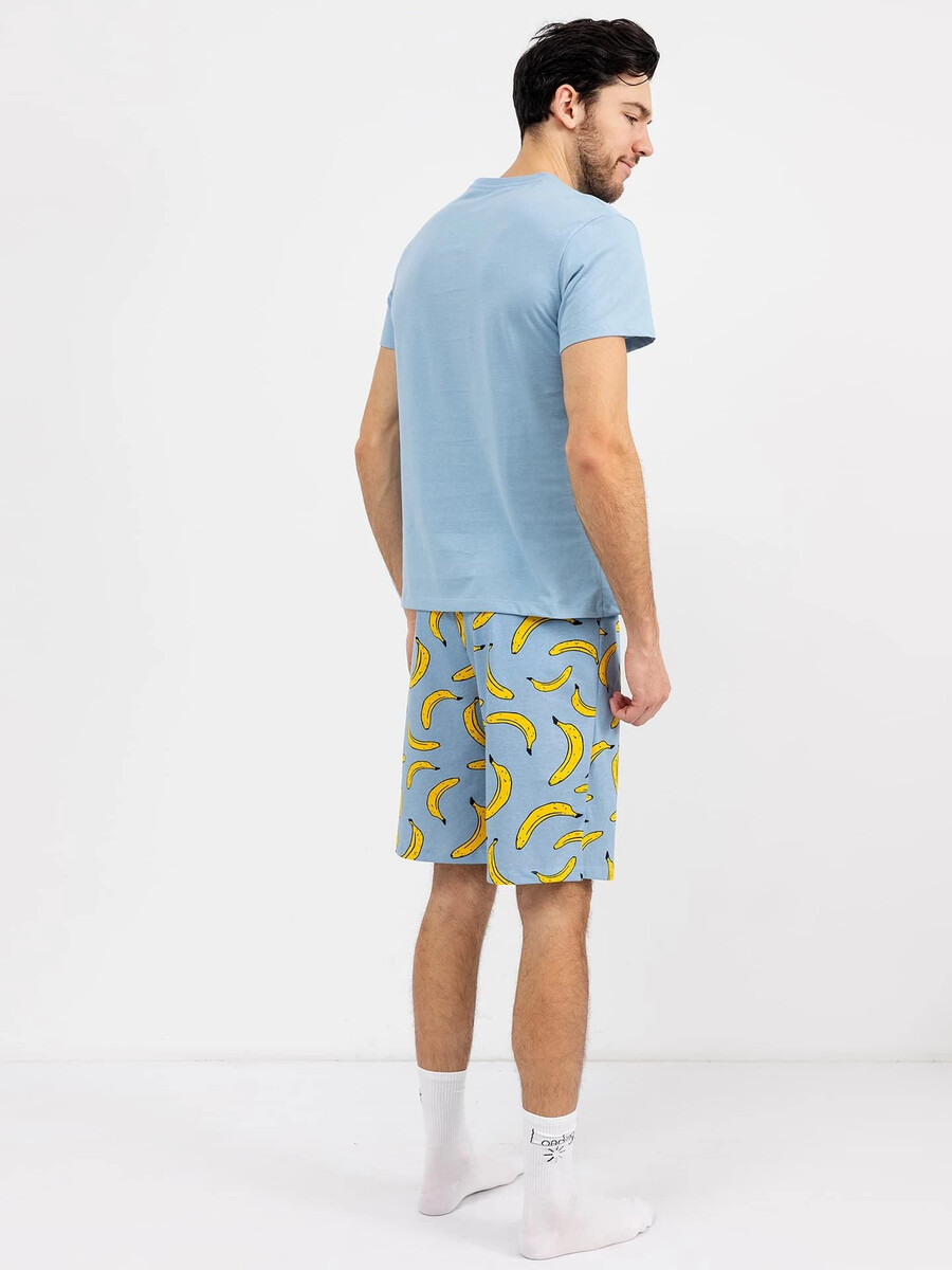 фото Хлопковый комплект (футболка и шорты) mark formelle