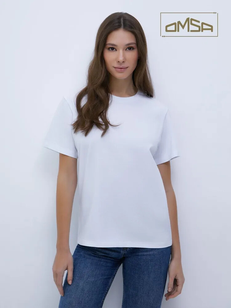 

Omt_d1201 футболка, cotton, Белый;bianco