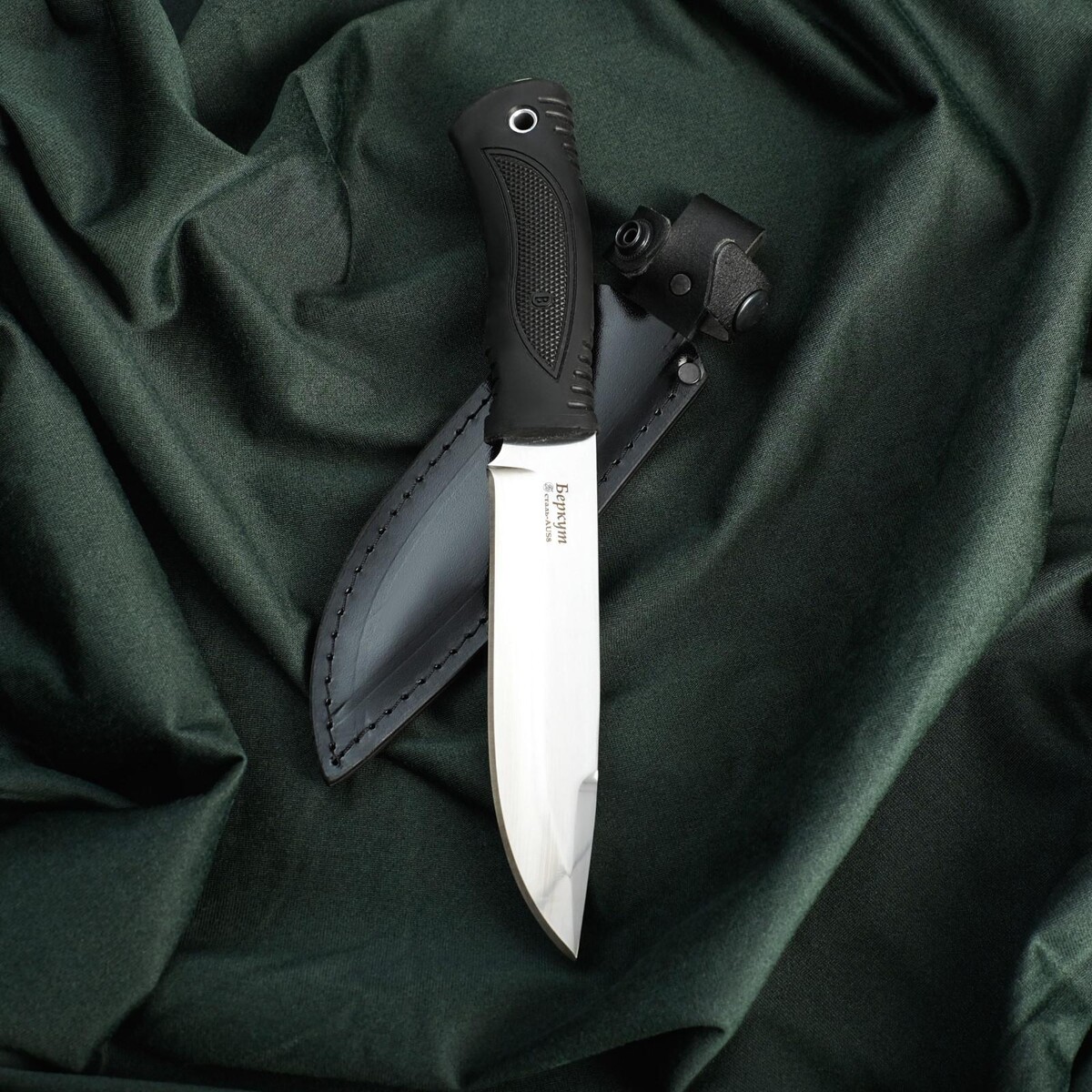 

Нож беркут, нержавеюща сталь 65х13, Черный