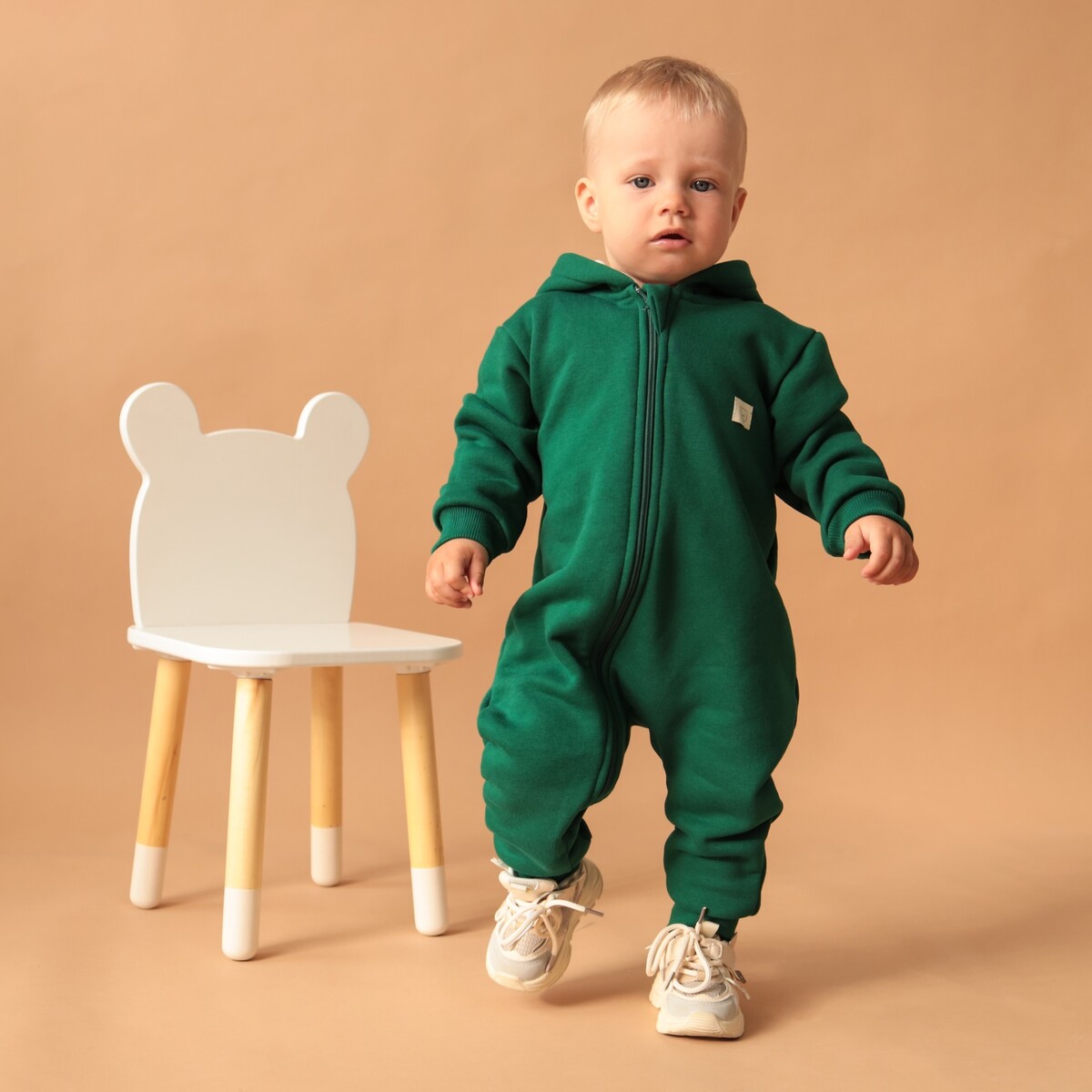 Комбинезон, Зеленый
Комбинезон, Зеленый